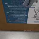 Sew Ready Folding Multipurpose Sewing Table - 47.5" W x 28" D Foldable White Hobby and Sewing Machine Table with Adjustable Shelf - Can Also Be Used as Computer Desk