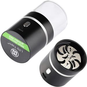 Upgraded Mini Electric Grinder Spice Smart Herb 400 mAh with 50ml Jar,Easy to Carry(Grinder) (small)
