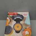 DASH Multimaker Mini System - Waffle Maker with Six 4 Removable Plates & Storage Case: Waffle Iron & Griddle, 4-in-1 Mini Waffle Maker for Kids and Families  Nonstick Surface, Just Add Batter (Aqua)