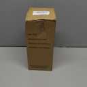 PROBTTL Glass Water Bottles 64 oz, Half Gallon Glass Water Bottle with Straw, Silicone Sleeve, 2 Lids - Handle Spout & Bamboo Straw Lid (Black)