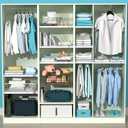 COOva School Locker Shelf Organizer for Small Lockers, Work Accessories (1, 9.5''W/(10.25''-15.75'') L
