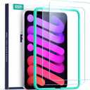 ESR 2 Pack Screen Protector for iPad Mini 7 (A17 Pro), iPad Mini 7th/6th Generation(8.3 inch, 2024/2021), Tempered Glass with Alignment Frame, Anti-Scratch, HD Clear, Apple Pencil Pro/USB-C Compatible