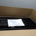 IRIS USA 4-Shelf Heavy Duty Plastic Storage Shelves, 600lb Capacity, 56" H x 36" W x 18" D, Large Modular Shelving Unit Storage Organizer for Garage, Home, Warehouse & Gym, Storage Rack - Black