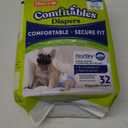 Hartz Disposable Dog Diapers, Size M 32 count, Comfortable & Secure Fit, Easy to Put On