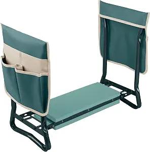 2-in-1 Foldable Garden Kneeler and Seat, Green
Garden Kneeling Pad Stool - Removable Pockets for Gardening Tools - Gardening Gifts for Women, Mom, Dad, Seniors Grandparents