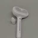 Fresh Fur Shower Brush, 3-in-1 Self-Cleaning Steamy Pet Brush for Dogs & Cats  Grooming Tool for Long & Short Hair, Removes Loose Hair & Reduces Shedding