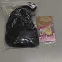 Ucubb Short Wavy Wig with Bangs for Women Black Curly Wigs Short Bob Wavy Hair Wigs Shoulder Length Synthetic Heat Resistant, Natural Black, 14 x 7 x 2 inches