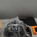 INFOOD Propane Camping Stove 20,000 BTU - Portable 2 Burner Gas Stove with Adjustable Flame Control, Piezo Ignition, Carry Bag & Propane Adapter Hose, Folding Design for Camp, BBQ, Tailgating, Black