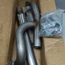 Front Flex Y Pipe Compatible for 2009-2015 Honda Pilot LX/EX/EX-L/Touring Sport 3.5L, Non Turbo