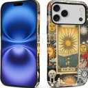 DAIZAG Case for iPhone 17 Pro Max,The Sun Faith Collage Full Body Design Hybrid Dual Protection Soft TPU Hard PC Shockproof Scratch Resistant Protective Cover Phone Case for Men Women