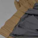 Pinch Pleated Linen 100% Blackout Curtains 90 Inches for Living Room Thermal Noise Reduction Black Out Curtain Back Tab Pinch Pleat Rings Hooks Clips Window Drapes for Track System Camel Brown 40x90