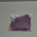 Lilosy Sexy Ruffle Floral Lace Mesh Sheer Underwire Corset Bodycon Babydoll Lingerie Dress Set with Thong 2 Piece (Dark Purple) X-Large