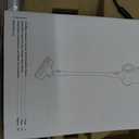 Amazon Basics Cordless Vacuum Cleaner for Carpet and Hardwood, Lightweight (5 lbs), White