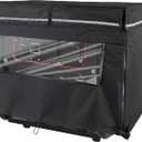 32"L x 24"W x 24"H Generator Tent Cover While Running Heavy Duty Outdoor Generator Covers Shed for Most Generators Up to 15,000 Watt Outside,AllWeather Protection,Black