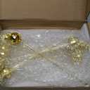 10 Pieces Gold Drink Stirrers Cocktail Disco Balls Cocktail Stirrers Disco Ball Swizzle Sticks Glitter Drink Stirrers for Last Disco Bachelorette Party Wedding Bar 7.4 Inches Long