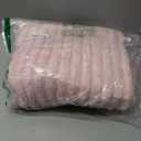 BEDELITE Fleece Pink Throw Blanket for Couch - 300GSM Soft & Warm Valentines Blanket Gifts for Women Girls, Decorative Spring Pink Blankets for Home, 50"x60"