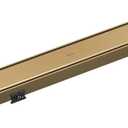 Delta Faucet 24-Inch Reversible Linear Shower Drain Trim in Champagne Bronze