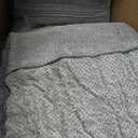 Dog Stairs 4 Steps for Small Dogs and Cats to Get on High Beds, Couch or Car, Pets Can Climb, Sit, Lie Down or Perch to Look Out Windows on The Spliceable Ramp, Provides Support, Grey19" H