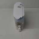 PUR 30-Cup Countertop Water Filter Dispenser, 1 Genuine PUR Filter, 2-in-1 Powerful Filtration, Lasts 2 Months or 40 Gallons, Dishwasher Safe, White/Blue (DS1800Z)