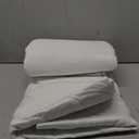 Madison Park Quebec Oversized Quilted Throw in Ivory Finish MP50-2985, 60"x70"