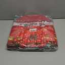 24Pcs Christmas Gift Bags, Christmas Tote Bags with Handles, Reusable Non-Woven Shopping Bags for Xmas Gifts Wrapping Holiday Party Supplies, 12.8"9.8"6.7"