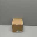 TEATALK French Large Butter Crock, 8oz Ceramic Keeper with Lid, Floral Embossed Butter Dish with Water Line for Soft Spreadable Butter, Brown