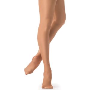 Danskin Women's Shimmery Footed Tight