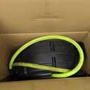 Flexzilla Retractable Enclosed Plastic Air Hose Reel, 3/8 in. x 50 ft., Heavy Duty, Lightweight, Hybrid, ZillaGreen - L8250FZ