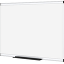VIZ-PRO Magnetic Dry Erase Board, 36 X 24 Inches, Silver Aluminium Frame