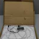 Number 2 Light Up LED Neon Sign Backdrop 15.7" Birthday Party Decor Warm White Number One Light Up Sign USB Powered Big Number Sign Light for Birthday Night Light Party Anniversary Wedding (Clear)