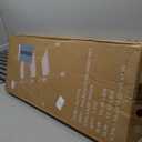 4 Step Ladder, 44-Inch Iron Step Stool with Non-Slip Pedals and Handrails - Portable Heavy Duty Steel Ladder for Kitchen, Garage, and Outdoor Use