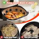 5 x Juome Air Fryer Magnets for Parchment Paper, 9PCS Silicone Magnetic Buckle for Air Fryer Liners, Air Fryer Accessories Safely Lock Air Fryer Liner Disposable to Prevent Burning (Black)