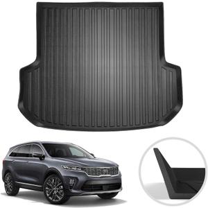 Premium Cargo Liner for KIA Sorento 5 Seat Model Trunk Layout Behind 2 Row 2016-2020 - 100% Protection - Custom Fit Car Trunk Mat - All-Season Cargo Mat - 3D Shaped Laser Measured Trunk Liners