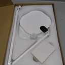 LED Desk Lamp for Home Office, Desk Light for Video Call, 3 Color Temperature 10 Brightness Computer Light, Dimmable Led Desk Light with Memory & Timer Func, Metal Swing Arm Architect Desk Lamp White