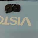 VISTOP Jumbo Foldable Dog Pool, Hard Plastic Shell Portable Swimming Pool for Dogs Cats and Kids Pet Puppy Bathing Tub Collapsible Kiddie Pool (77inch.D x 15.7inch.H, Blue)