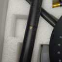 BESy Shower System with 10 Inch Round Rain Shower Head and Handheld Wall Mounted, High Pressure Rainfall Heads Shower Faucet Fixture Combo Set with 2 in 1 Spray Showerhead for Bathroom, Matte Black