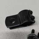 M8 Motorcycle Foot Pegs 90 Degree Foldable Footpegs CNC Anti-Skid Footrest Universal for Yamaha Honda Suzuki Aprilia Electric Car Motorbike Mini Bike Dirt Pit Bike Passenger Pedal (Black)