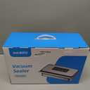 INKBIRD Vacuum Sealer Machine with 160W Double Pump, Full Automoatic Pro Vacuum Sealer for Food Preservation with Liquid/Moist/Dry Food, Food Sealer with Removable Drip Tray, Roll Storage and Cutter