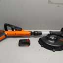 BLACK+DECKER 20V MAX 12 Inch Weed Eater Cordless String Trimmer and Wheeled Edger Lawn Tool with Spool, 2.5Ah Battery and Charger Included, Lightweight, 2 Speed PowerDrive (LST522)