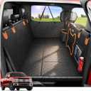 Dog Car Seat Cover for Back Seat Hard Bottom,Truck Rear Seat Extender
For Trucks/SUV, Supported Platform, Back Seat Extender & Dog Hammock for 2-4 Large Dogs,Waterproof Seat Protector,XL Size