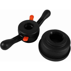 Quick Release Hub Wing Nut Wheel Balancer Tire Change Tool 36/38/40mm 3/4mm, for Wheel Balancers and More (Inner Diameter 36mm, Pitch 3mm)