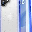 SPORTLINK for iPhone 17 Case - IP68 Waterproof Military Protective Full Body Heavy Duty Shockproof 360 Sealed Dustproof with Camera Screen Protector Phone Cover for iPhone 17 6.3" Blue