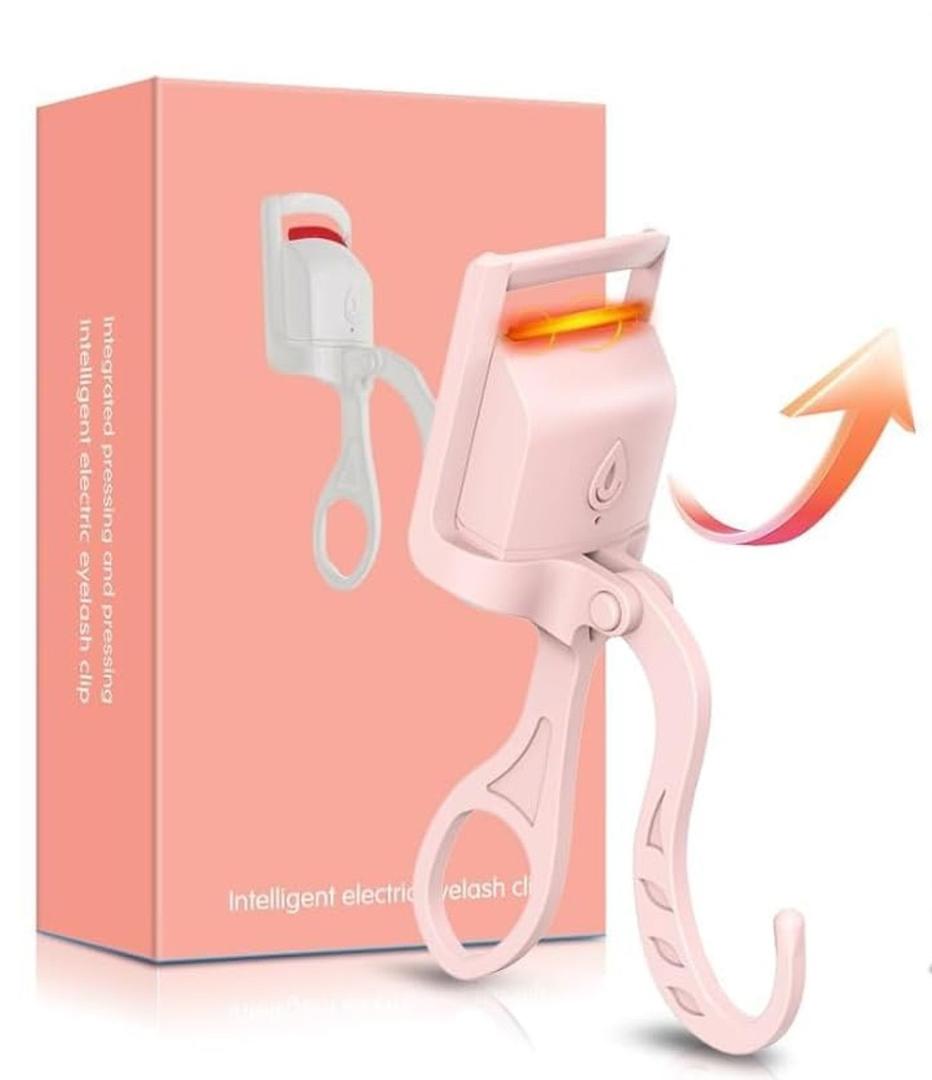 Heated Eyelash Curler (Pink)