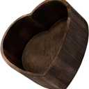 Toyvian 1pc Heart Shaped Photography Props Baby Infant Photo Props Kids Baby Basket Kid Photo Baby Posing Case Baby Clothes Newborn Modeling Wood