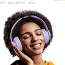 Picun B8 Headphones Wireless Bluetooth, 120H Bluetooth Headphone Over Ear with 3EQ Music Modes, Hands-Free Calls, Deep Bass Headphones for Travel Home Office Cellphone PC (Purple)