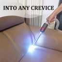 Fullclean Light Pipe Crevice Tool for Dyson V8 V7 V11 V10 Cordless Vacuum Cleaner,Illuminates The Dark Gap Corner,Brush Tools Attachments Ideal for Car Cleaning