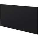 Threehoney HDPE Sheet 1/4" Thick 24 x 48 Inch, HDPE Plastic Sheet High Density Polyethylene Board Flexible Solid Plastic Block for DIY Projects Crafts Machining Home(Black)