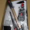 NADALY Cordless Vacuum Cleaner, 500W 40KPA Stick Vacuum with 45min Runtime, Anti-Tangle Vacuum Cleaners for Home, 1.5L Dust Cup, Rechargeable Wireless Vacuum for Hardwood Floor Carpet Pet Hair (Gold)