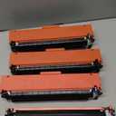067H 067 Toner Cartridge Set MF650C MF654Cdw MF656Cdw Compatible for Canon 067 Color ImageCLASS LBP632Cdw MF653Cdw LBP633Cdw MF652Cdw LBP630C MF651Cw LBP631Cw MF655Cdw Printer High Yield 4 Pack Ink