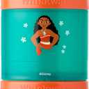 Whiskware Disney Princess Moana, Stackable Snack Containers for Kids, 3 Stackable Snack Cups for School or Travel, Formula and Cupholder Friendly, Moana and Pua